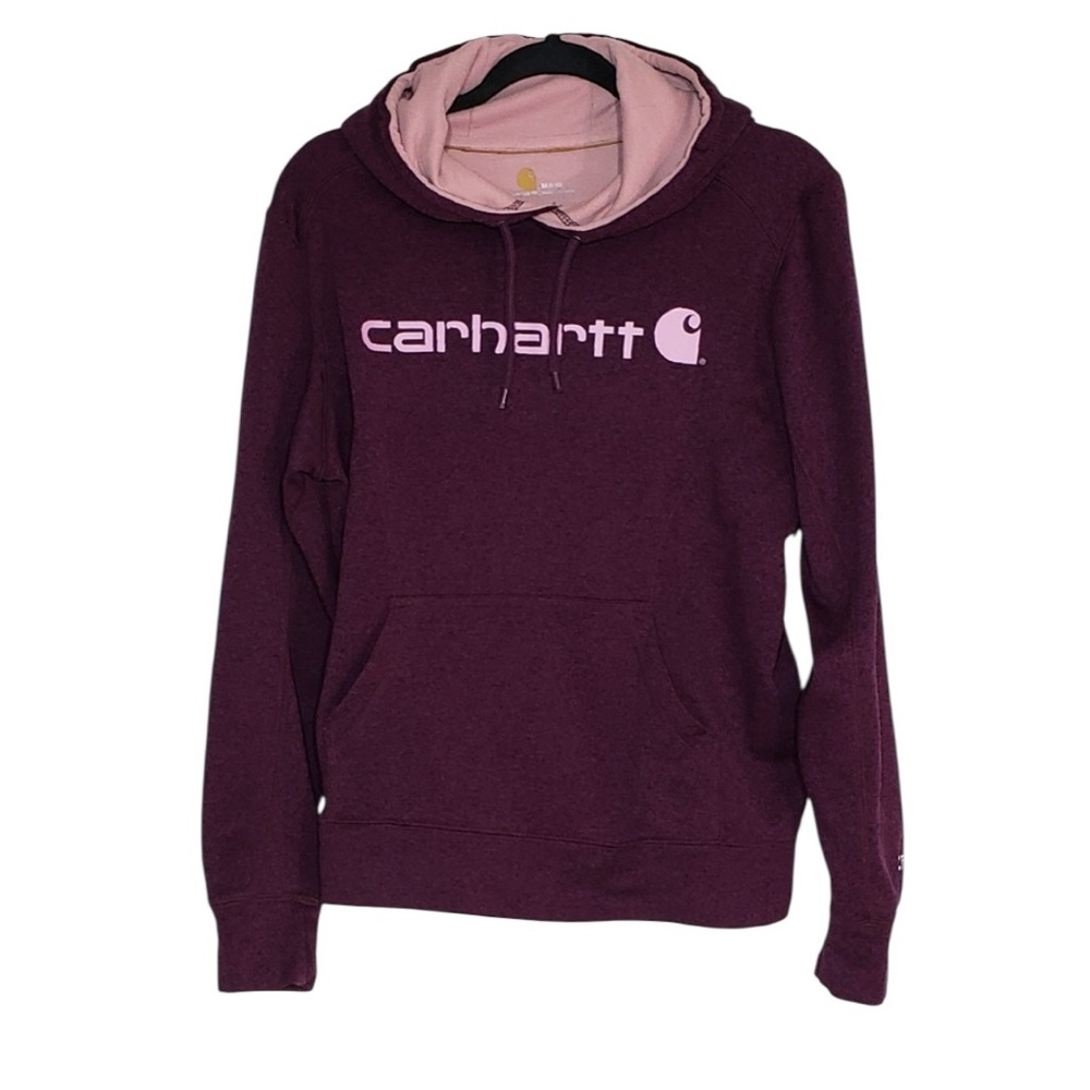 Carhartt ladies hoodie, 102185 Force extreme Maroon